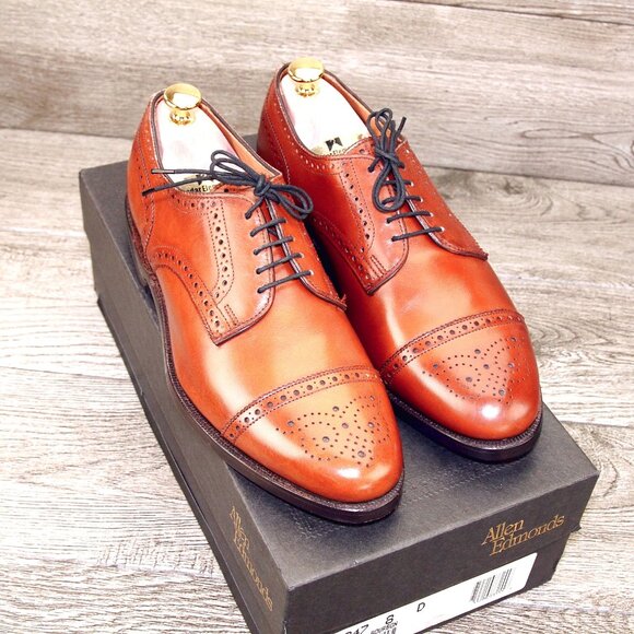 Allen Edmonds Other - * NEW * $395 Allen Edmonds SANFORD 8 D Bourbon * add $15 new Cedar Trees